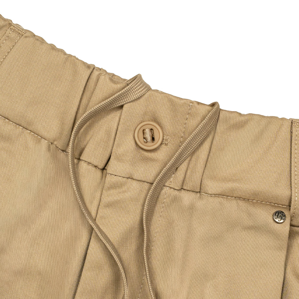 Core Cotton Wide Pleated Pants