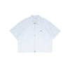 Dual-Zip Oxford Cropped Fit Shirt