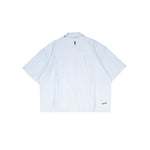 Dual-Zip Oxford Cropped Fit Shirt