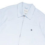 Dual-Zip Oxford Cropped Fit Shirt
