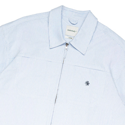 Dual-Zip Oxford Cropped Fit Shirt