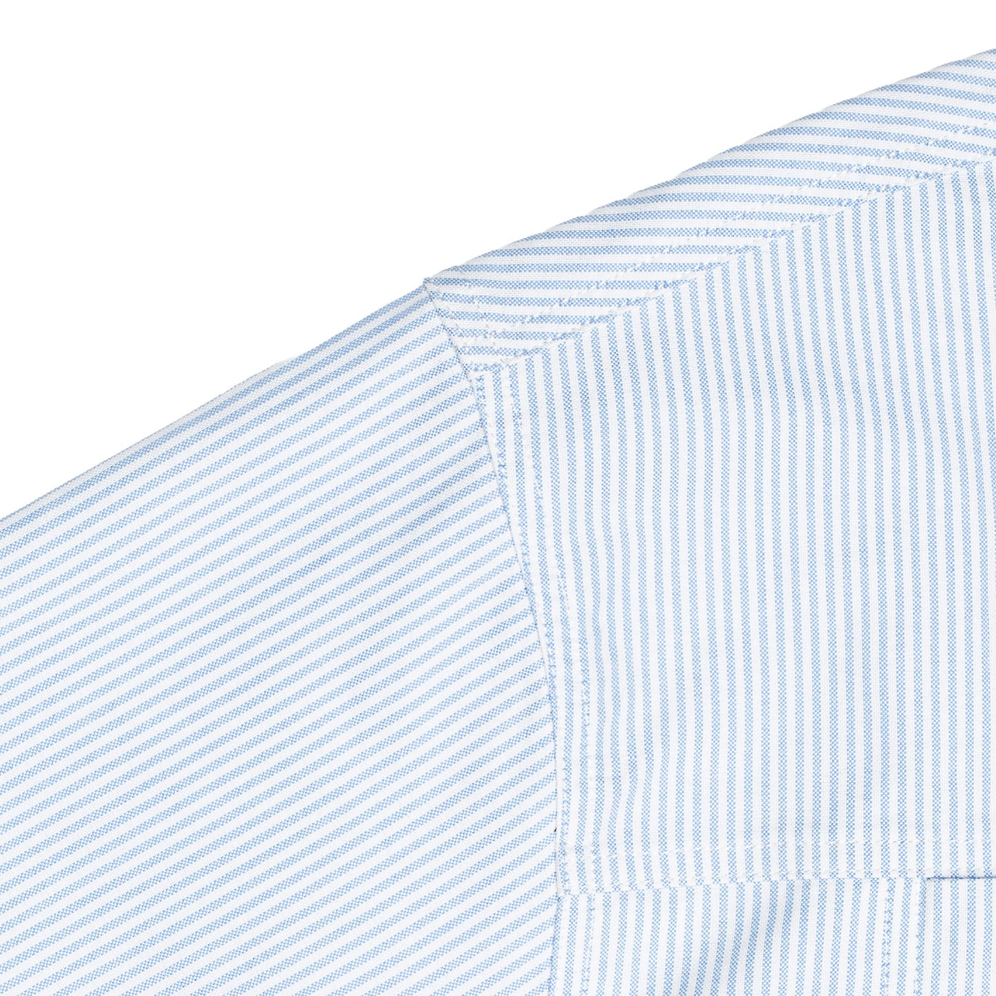 Dual-Zip Oxford Cropped Fit Shirt