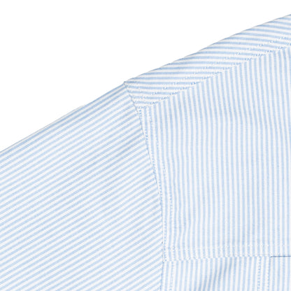 Dual-Zip Oxford Cropped Fit Shirt