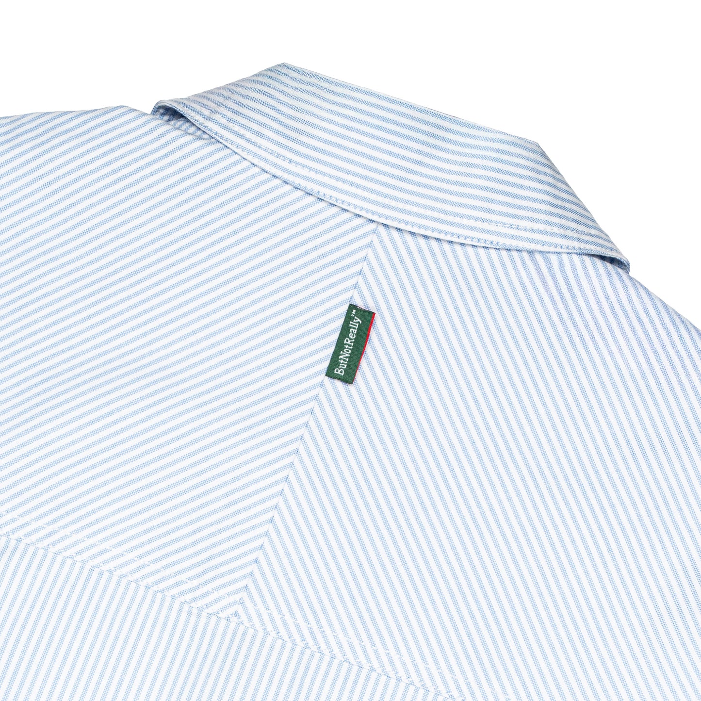 Dual-Zip Oxford Cropped Fit Shirt