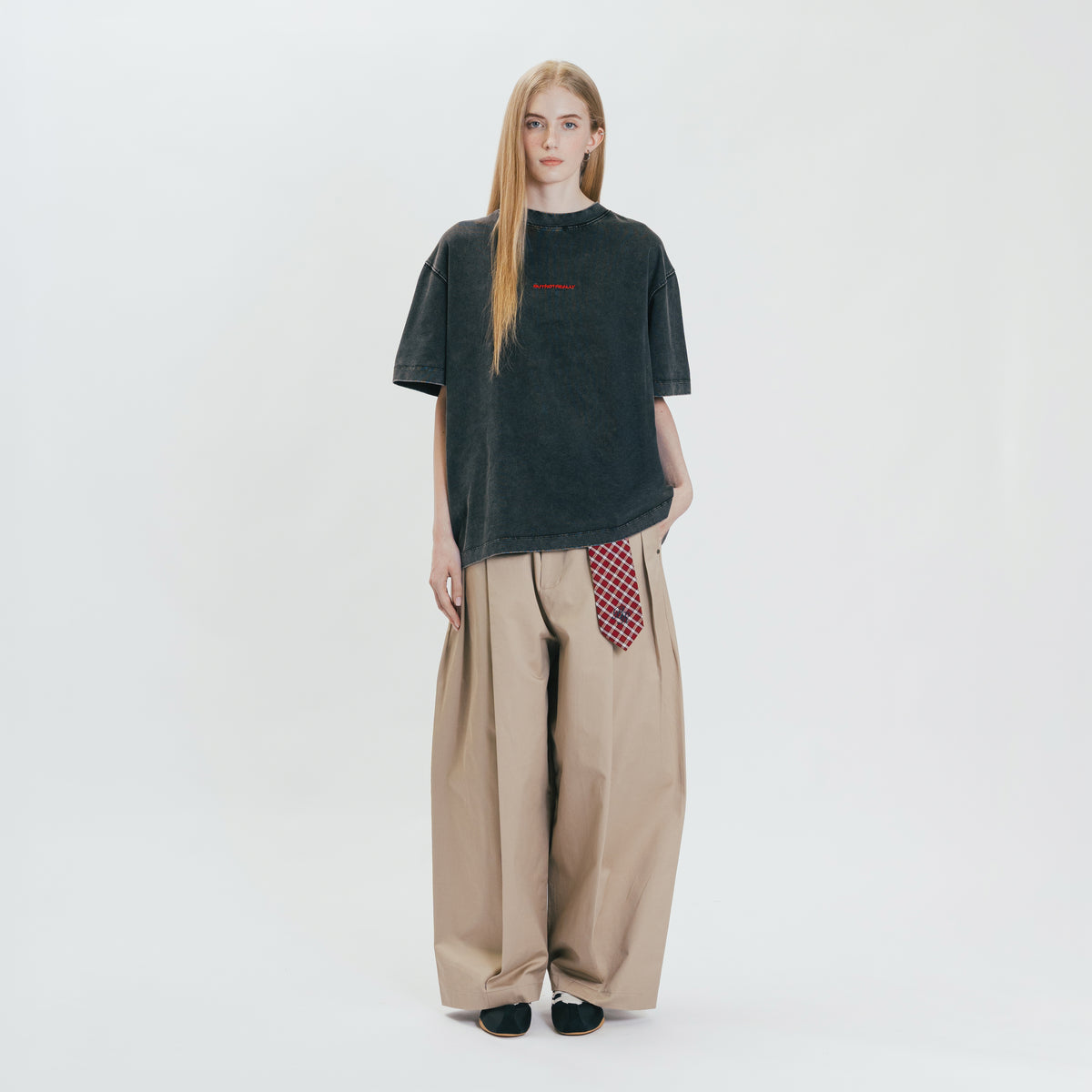 Graphic Cotton Cropped Tee