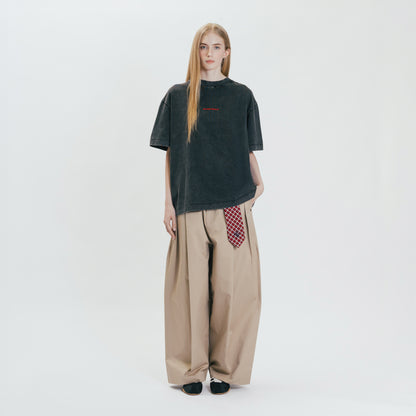 Graphic Cotton Cropped Tee