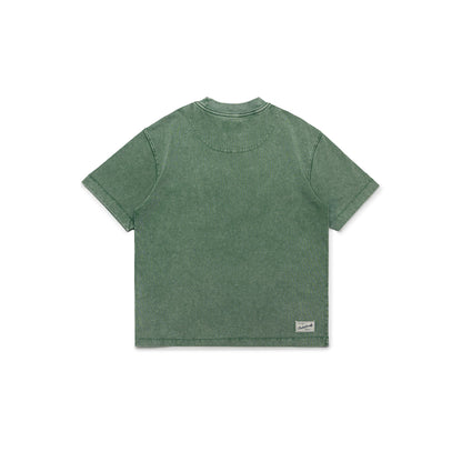 Graphic Cotton Cropped Tee