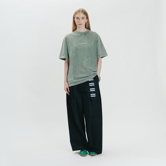 Graphic Cotton Cropped Tee