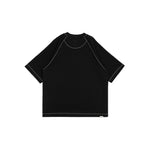 Graphic Interlock Oversized Raglan Tee