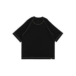 Graphic Interlock Oversized Raglan Tee
