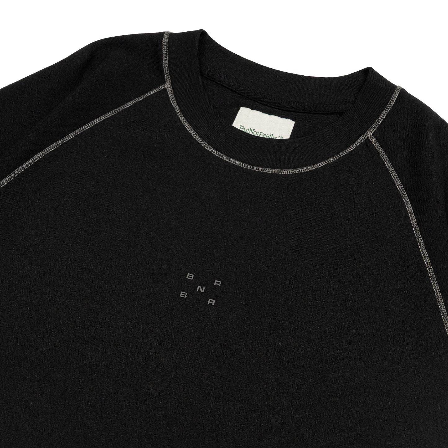 Graphic Interlock Oversized Raglan Tee