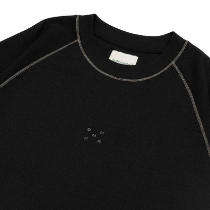 Graphic Interlock Oversized Raglan Tee