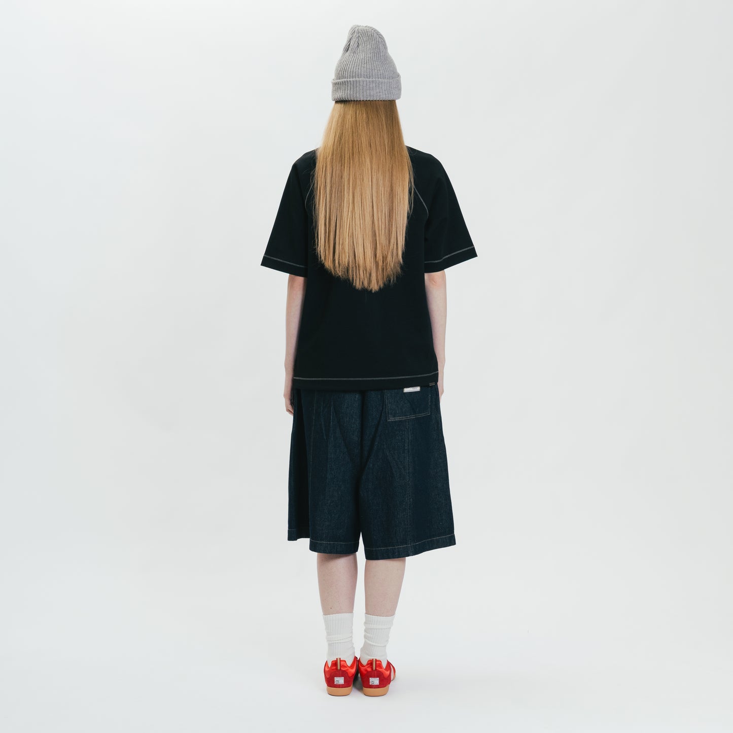 Graphic Interlock Oversized Raglan Tee