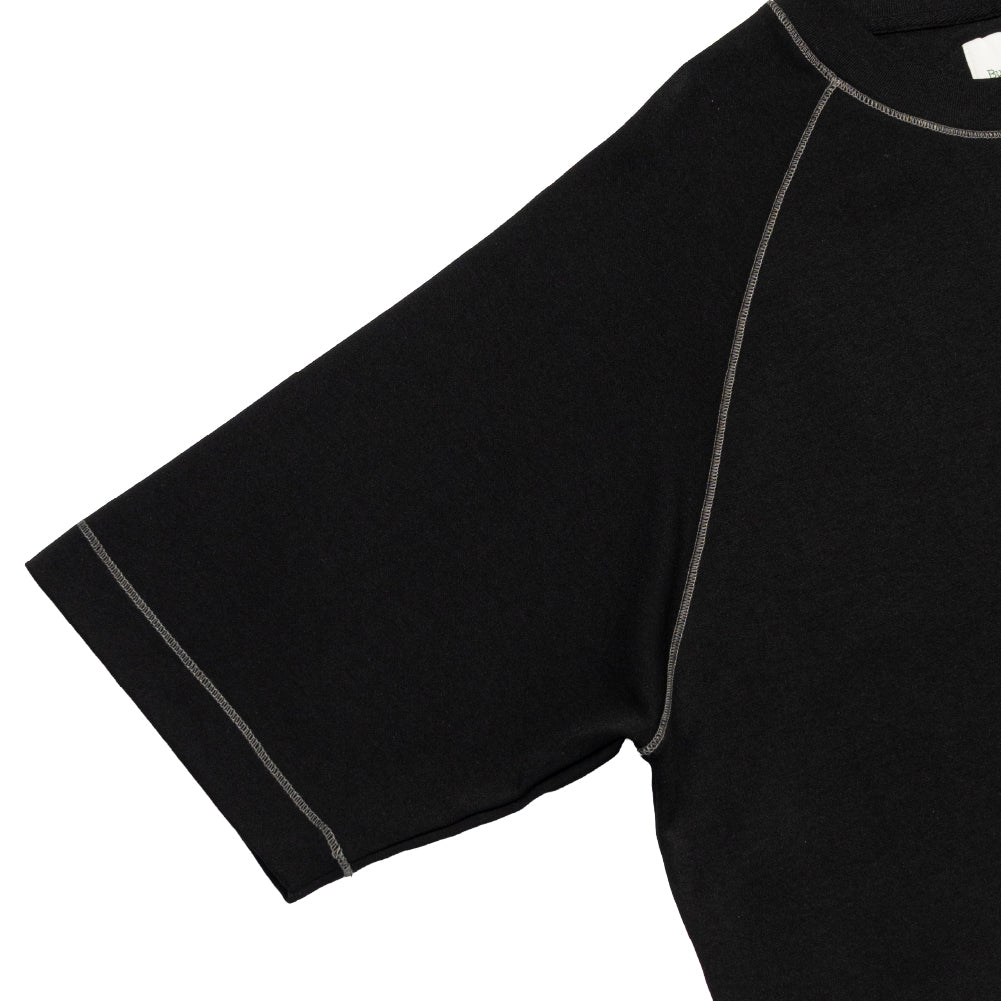 Graphic Interlock Oversized Raglan Tee
