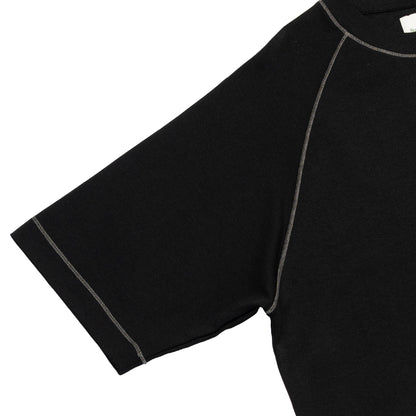Graphic Interlock Oversized Raglan Tee
