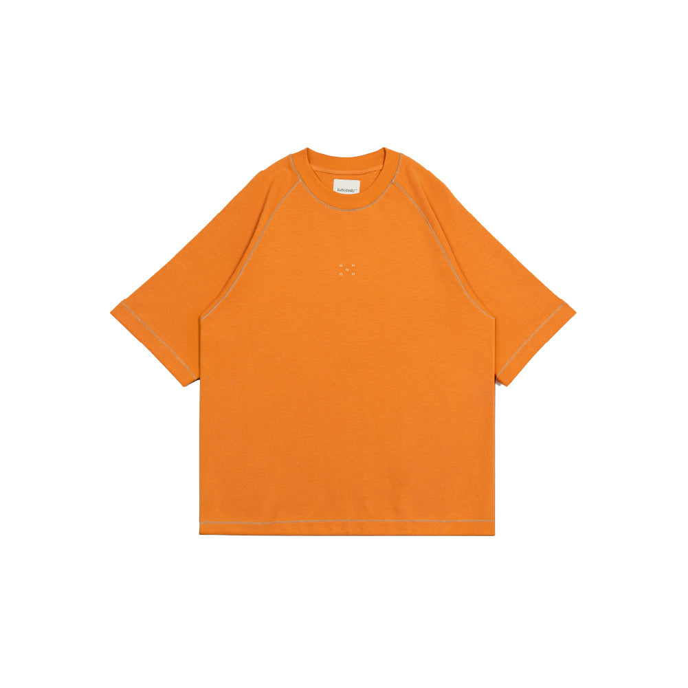 Graphic Interlock Oversized Raglan Tee