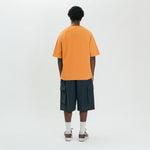 Graphic Interlock Oversized Raglan Tee