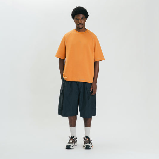 Graphic Interlock Oversized Raglan Tee