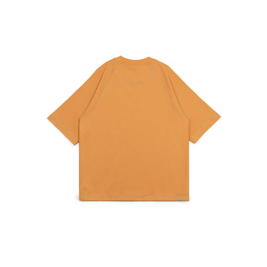 Graphic Interlock Oversized Raglan Tee