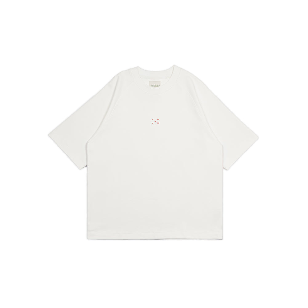 Graphic Interlock Oversized Raglan Tee