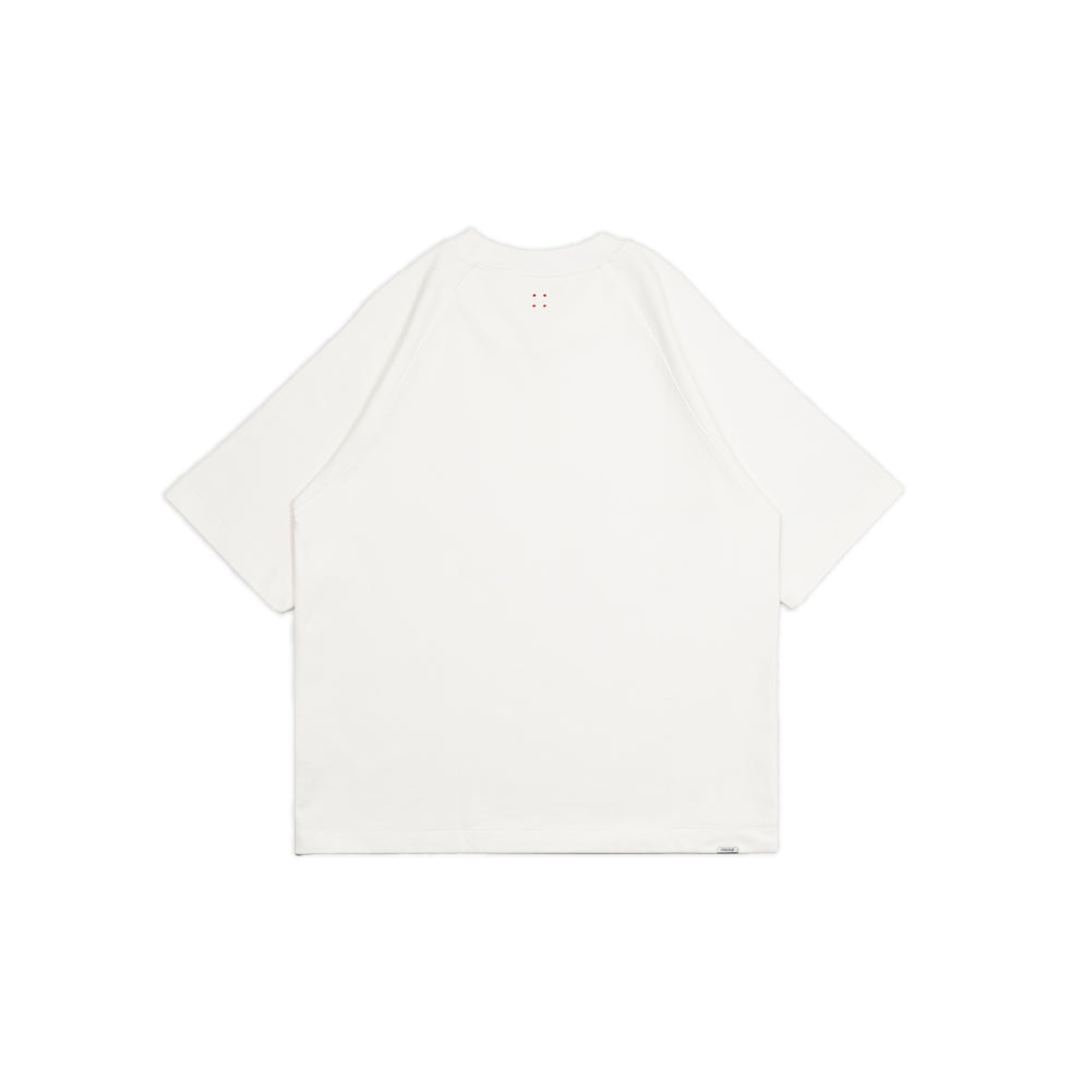 Graphic Interlock Oversized Raglan Tee