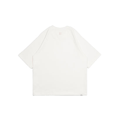 Graphic Interlock Oversized Raglan Tee