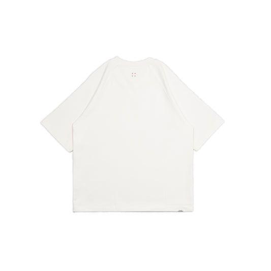 Graphic Interlock Oversized Raglan Tee