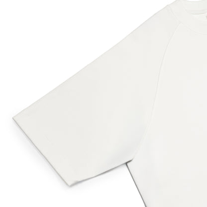 Graphic Interlock Oversized Raglan Tee