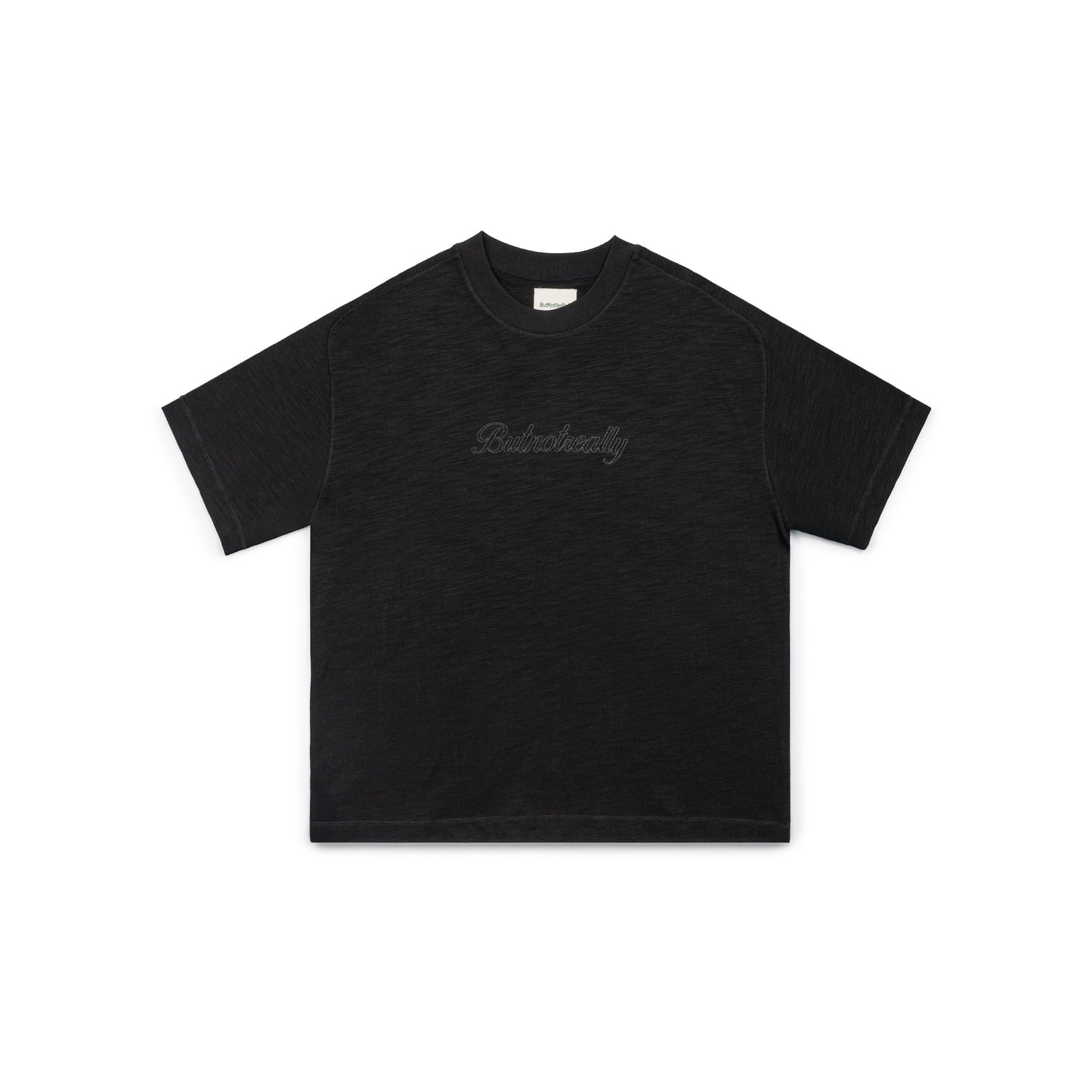 Graphic Cotton Oversized Raglan Tee