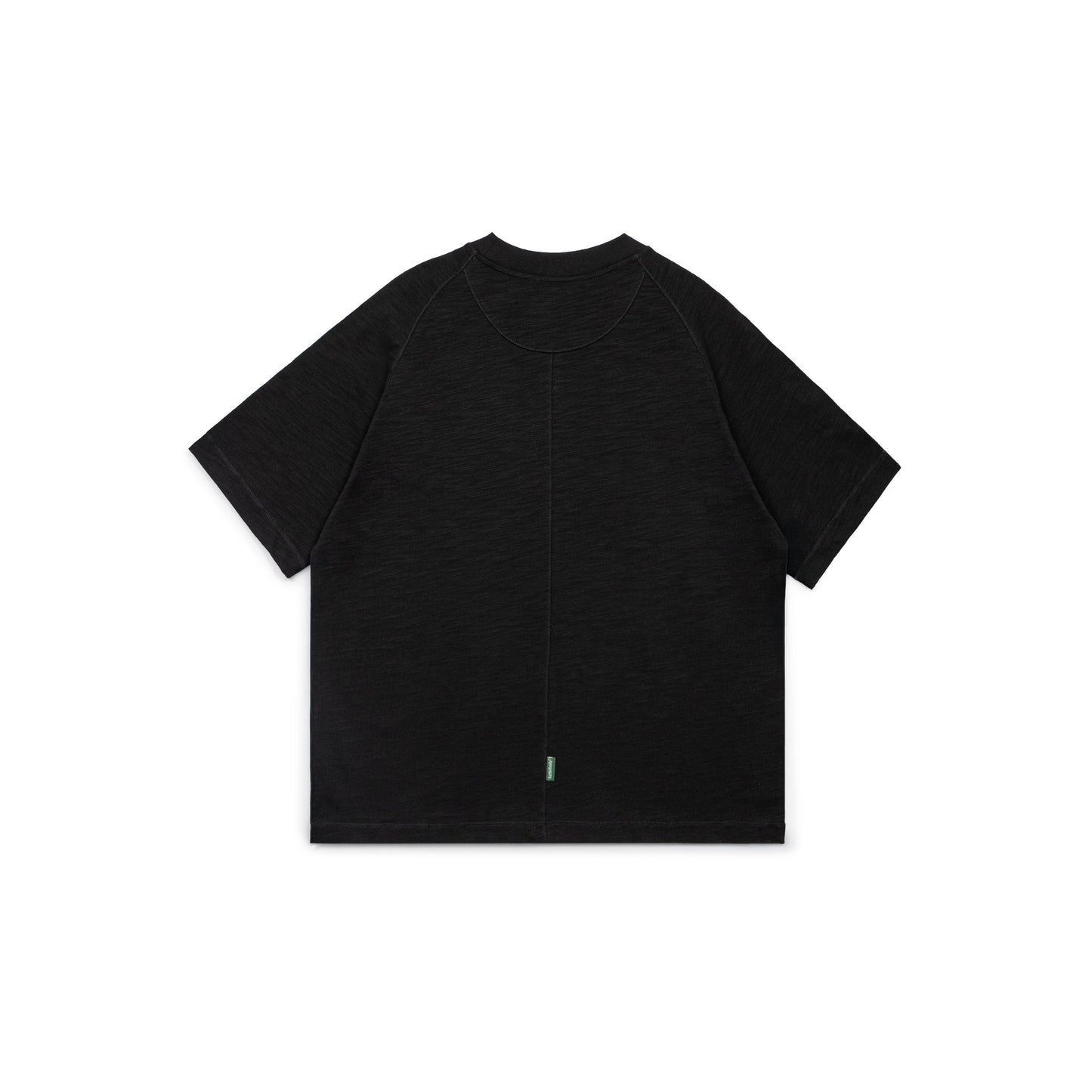 Graphic Cotton Oversized Raglan Tee