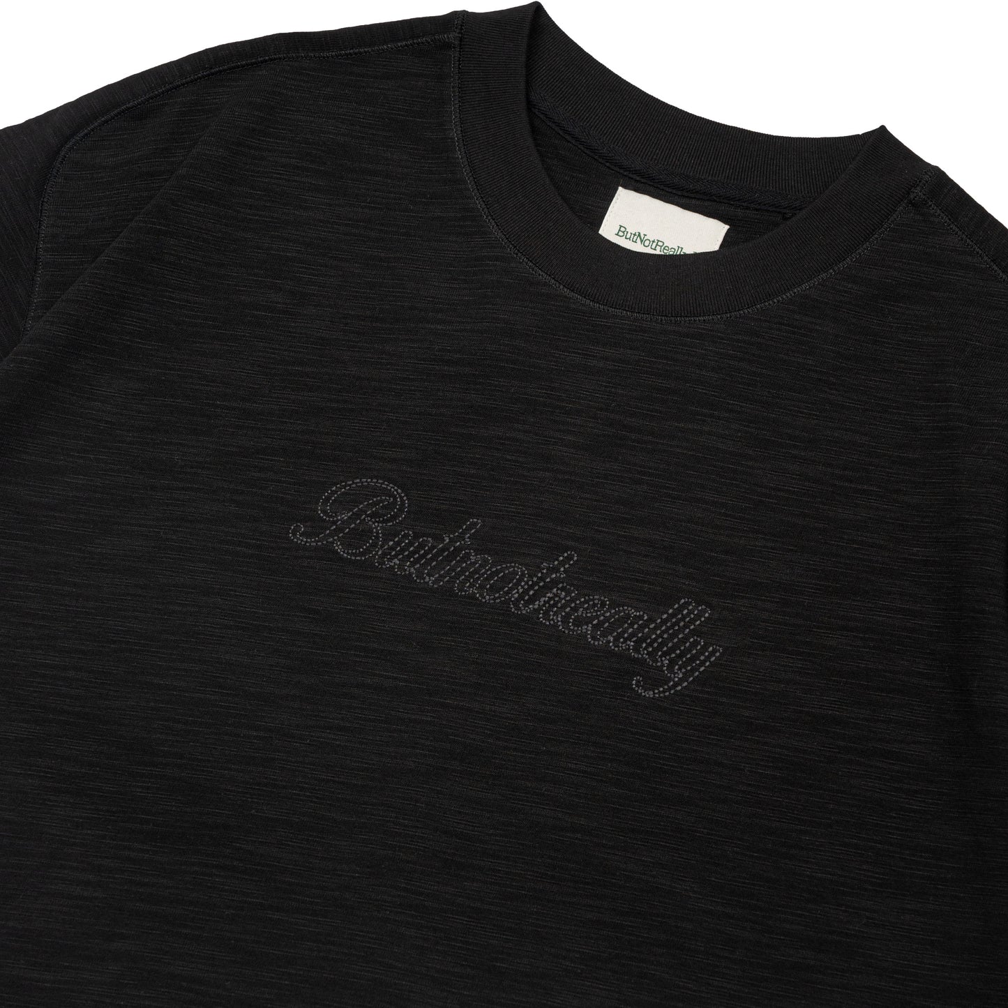 Graphic Cotton Oversized Raglan Tee