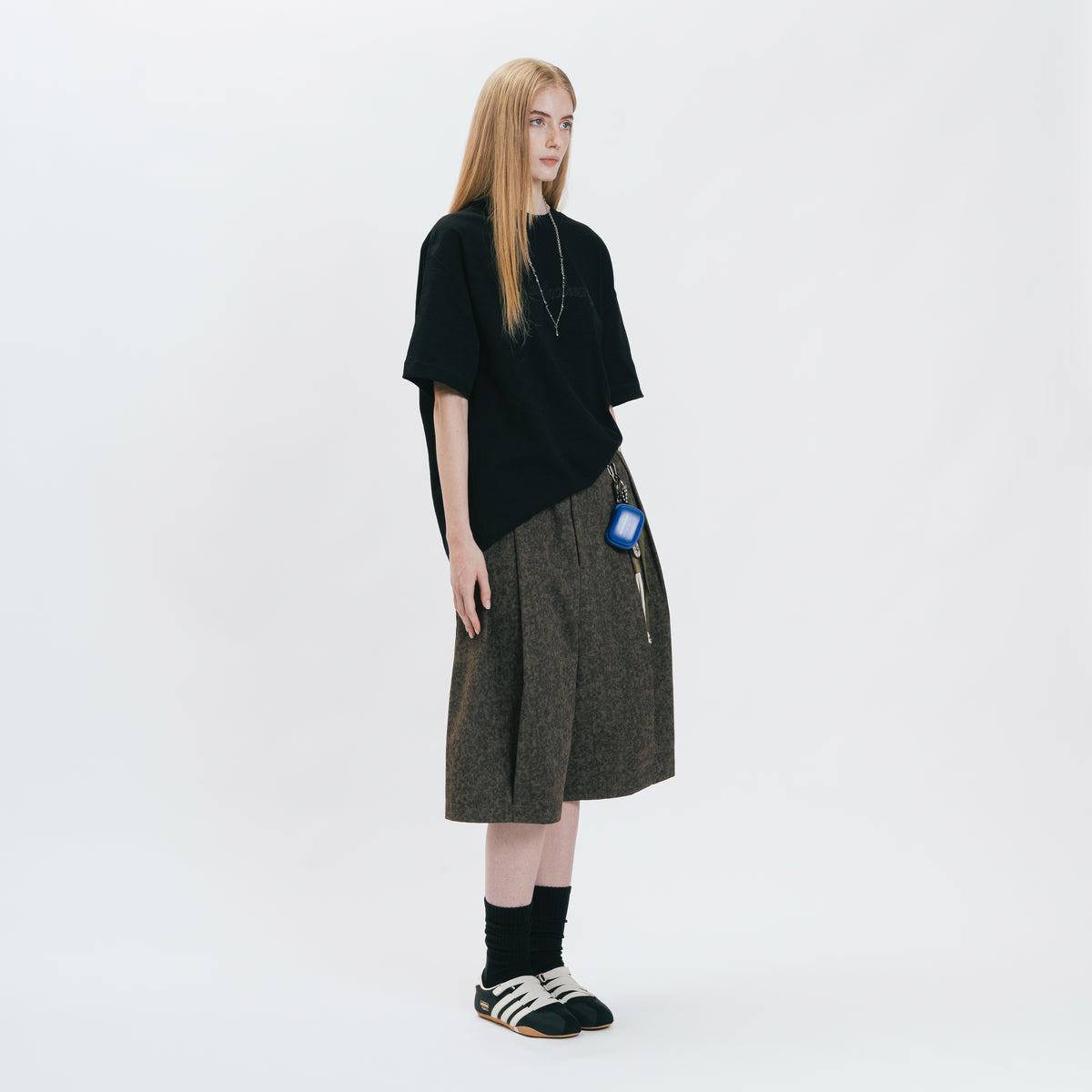 Graphic Cotton Oversized Raglan Tee