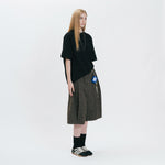 Graphic Cotton Oversized Raglan Tee