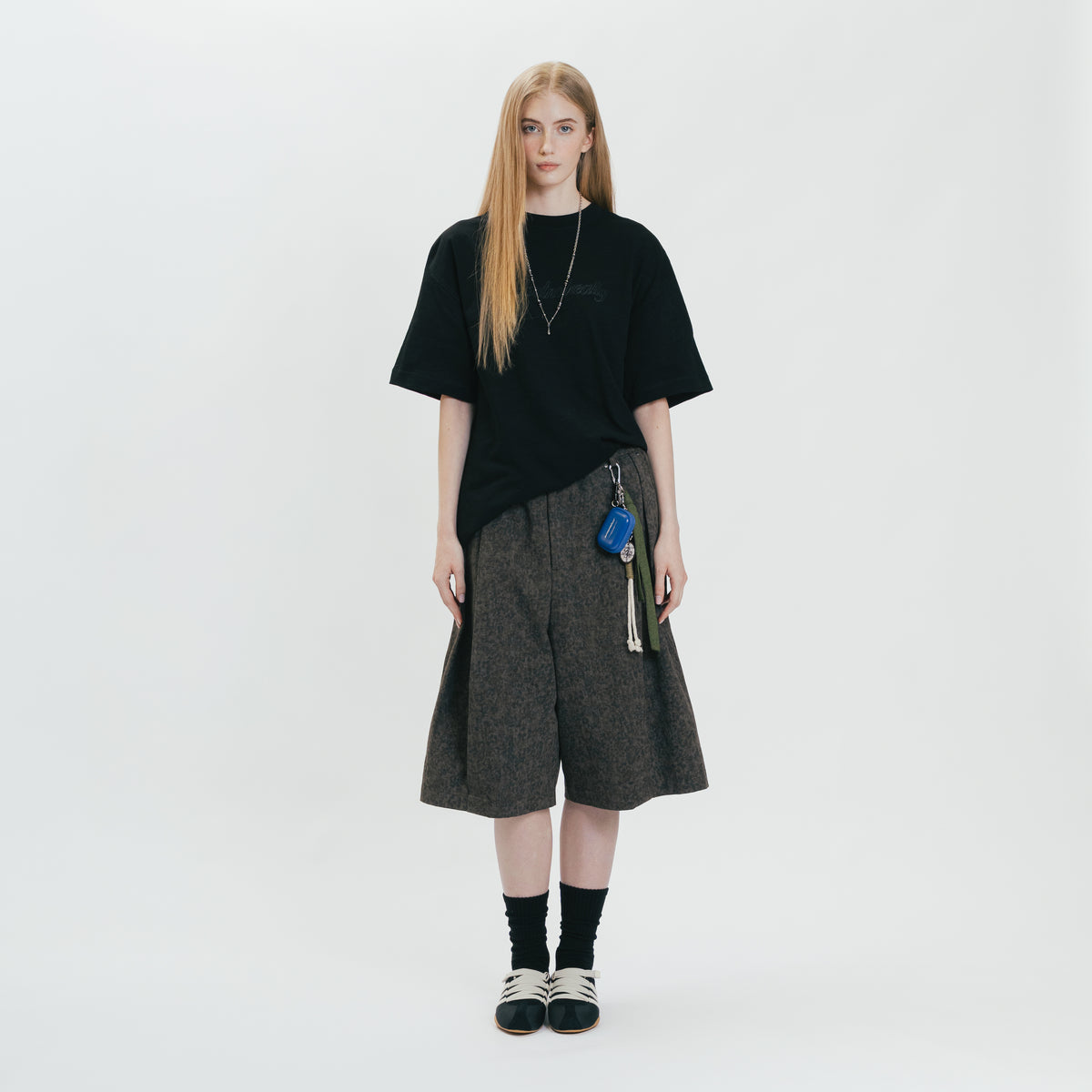 Graphic Cotton Oversized Raglan Tee