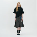 Graphic Cotton Oversized Raglan Tee
