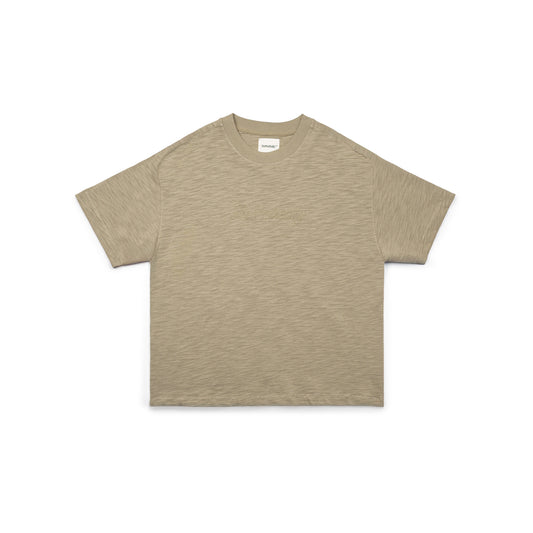Graphic Cotton Oversized Raglan Tee
