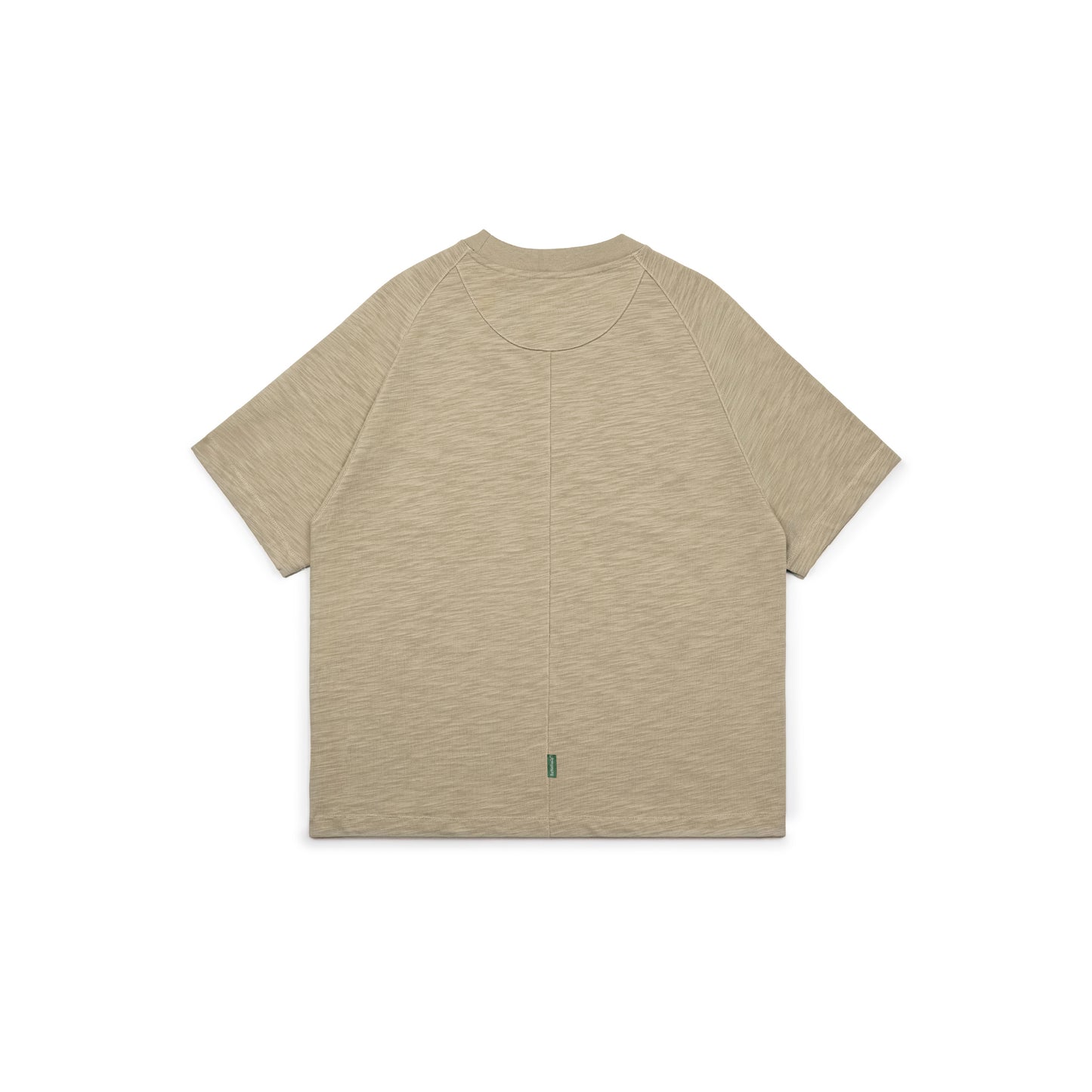 Graphic Cotton Oversized Raglan Tee