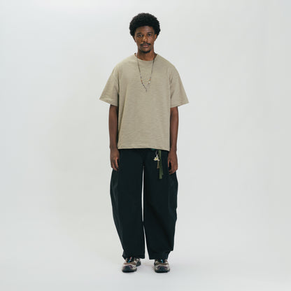 Graphic Cotton Oversized Raglan Tee