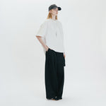 Graphic Cotton Oversized Raglan Tee