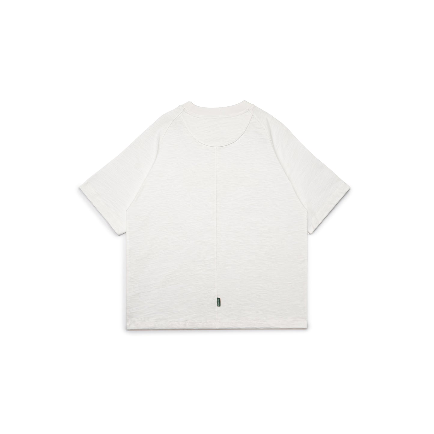 Graphic Cotton Oversized Raglan Tee