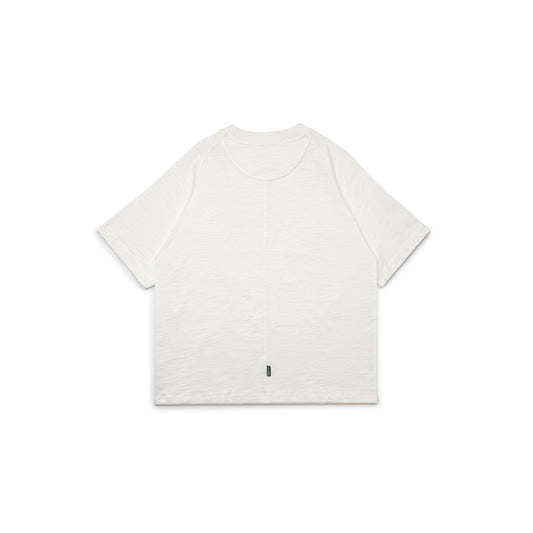 Graphic Cotton Oversized Raglan Tee