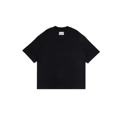 Graphic Interlock Oversized Tee