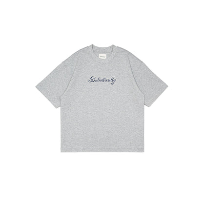 Graphic Interlock Oversized Tee