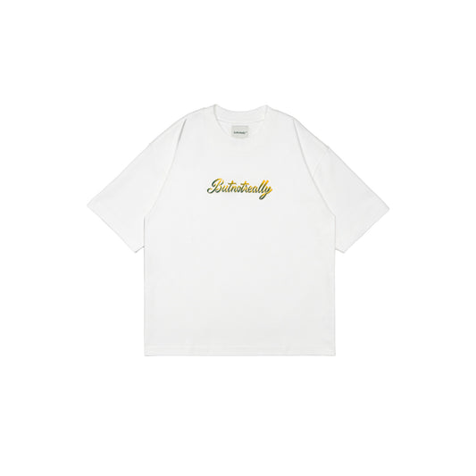 Graphic Interlock Oversized Tee