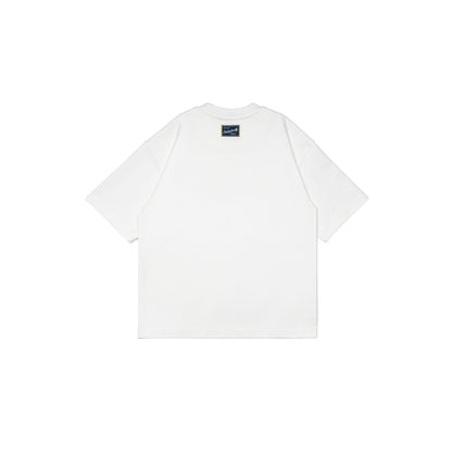 Graphic Interlock Oversized Tee
