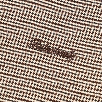 Graphic Houndstooth Long Sleeve Tee