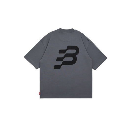Graphic Interlock Oversized Tee
