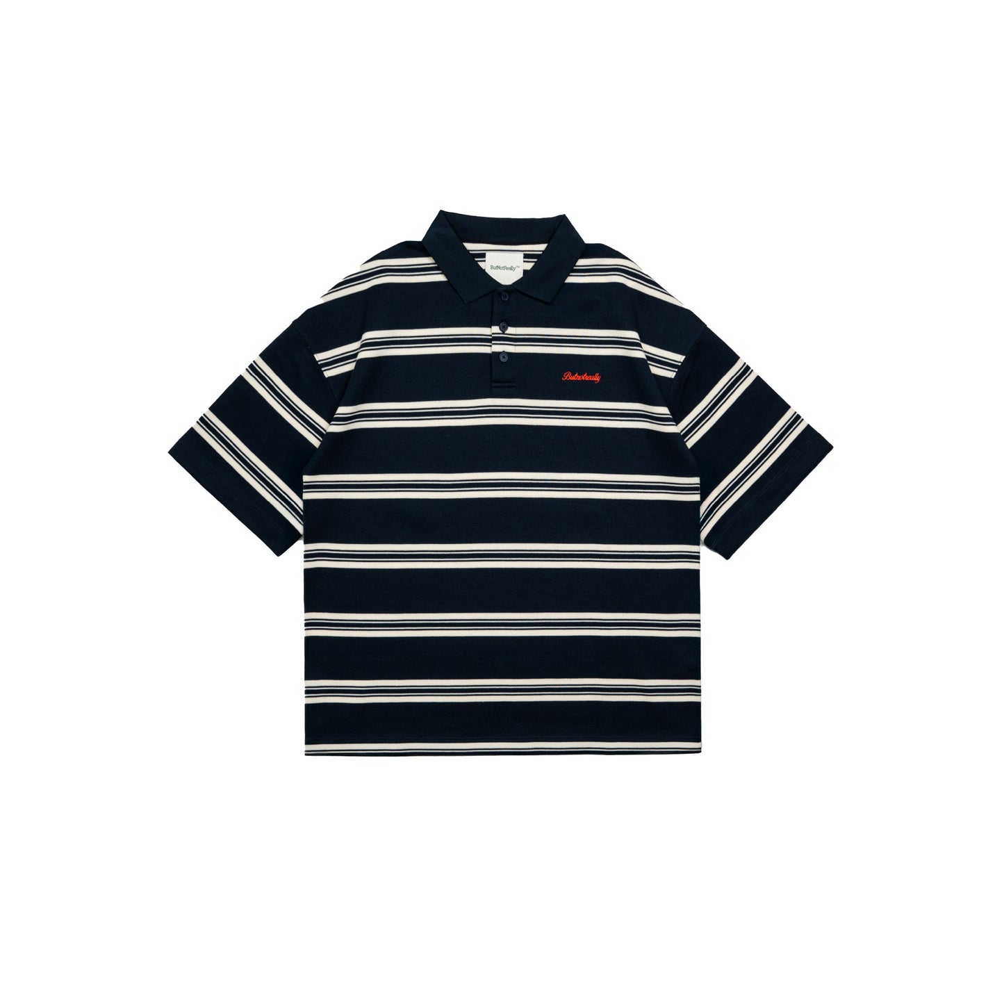 Interlock Stripes Polo Tee