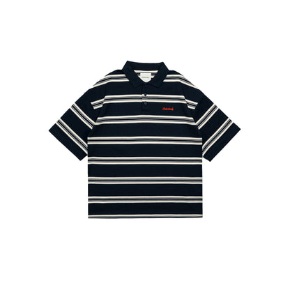 Interlock Stripes Polo Tee