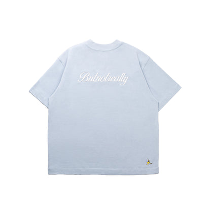 Graphic Cotton Oversized Cropped Tee